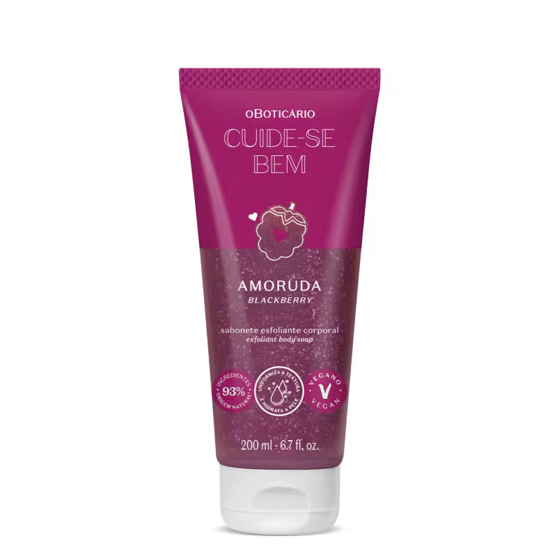 Amoruda Cuide-se Bem Exfoliating Body Shower Gel 200ml