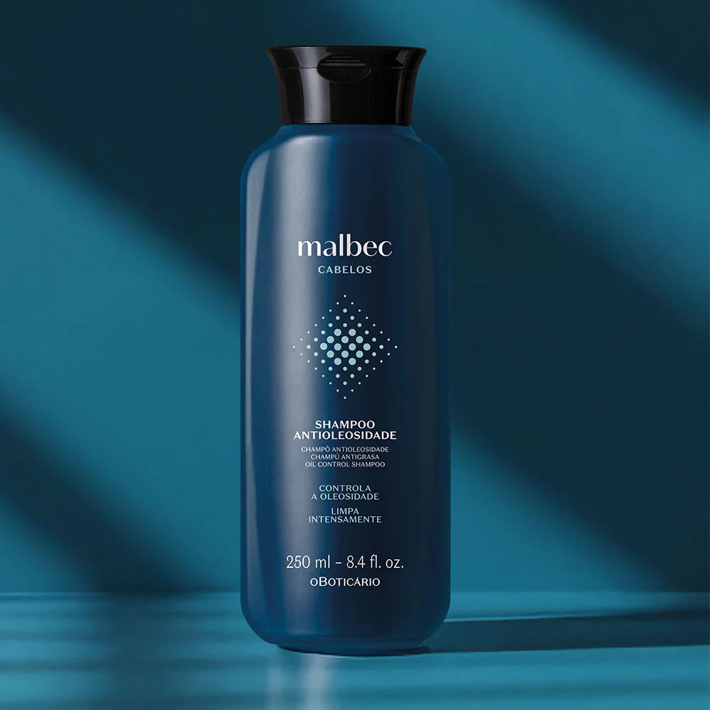 Malbec Club Shampoo for Oily Hair, 250ml