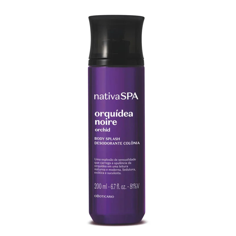 Body Splash Nativa Spa Orquídea Noire - 200ml