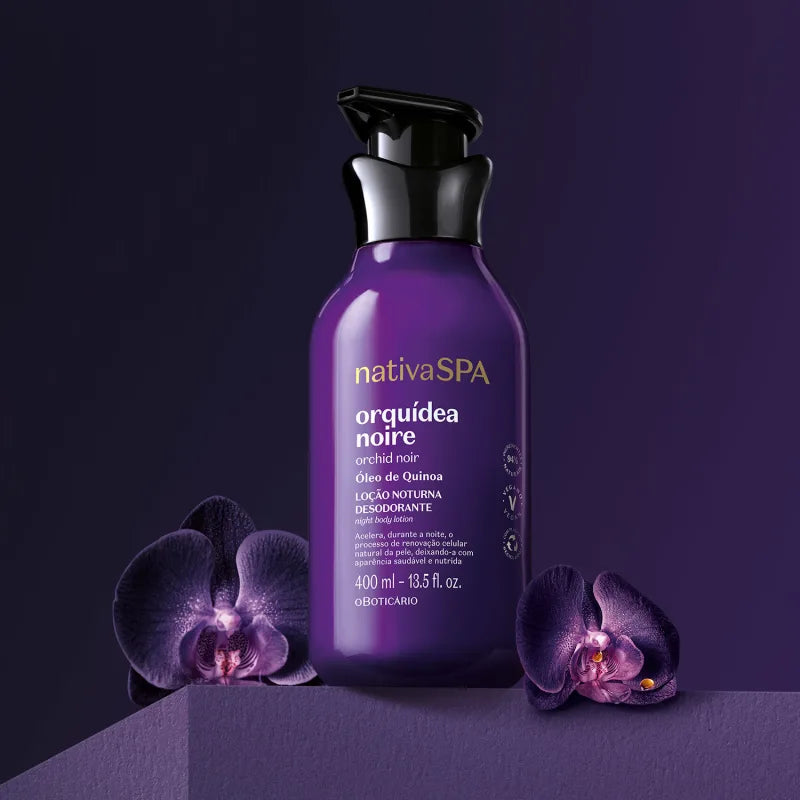 Nativa SPA Orquídea Noire Body Deodorant Moisturizing Lotion