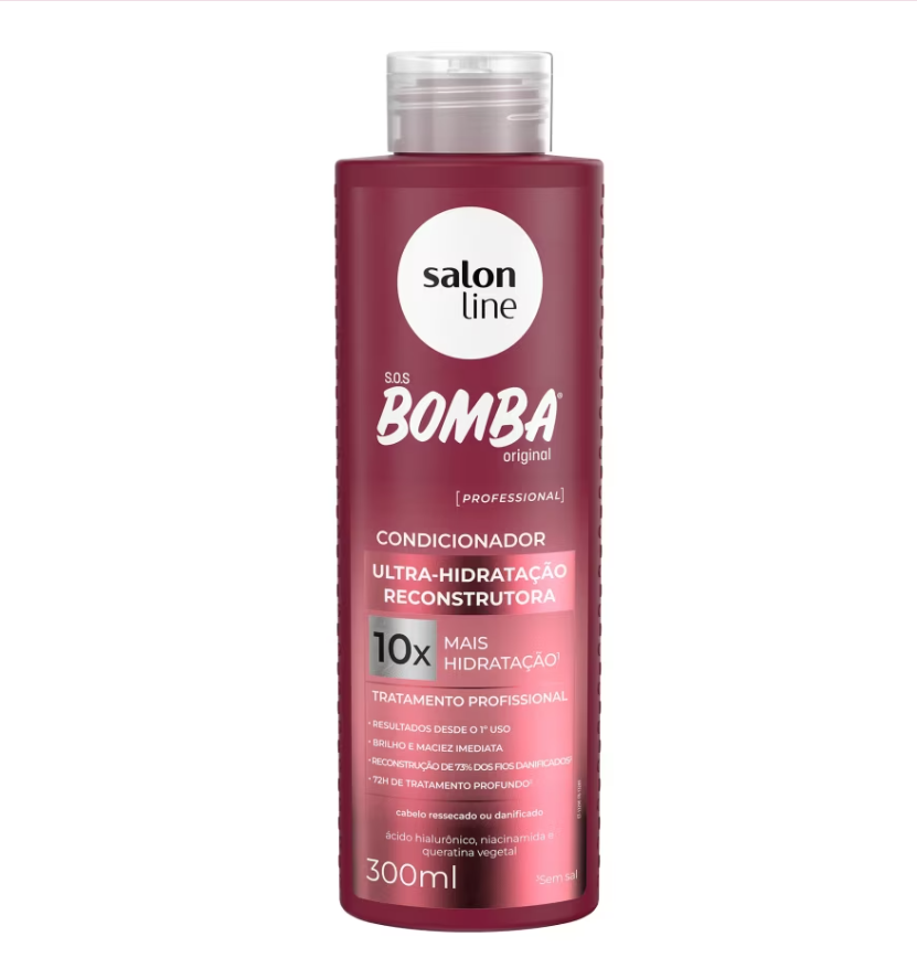 Condicionador SOS Bomba Ultra-Hidratação Reconstrutora 300ml