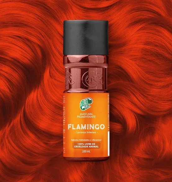 Máscara Pigmentante Kamaleão Color Flamingo 100ml