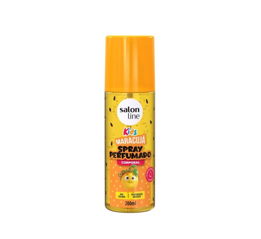 Spray Perfumado Corporal Maracujá Salon Line Kids - 200ml
