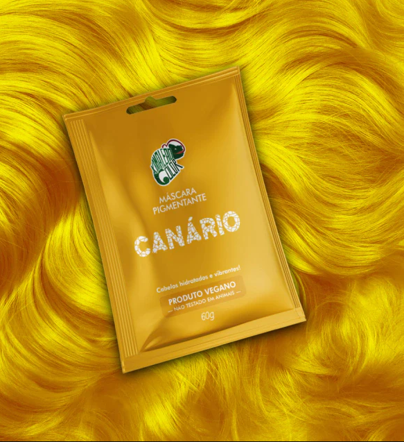 Kamaleão Color Pigmenting Mask Canário Sachet - 60g