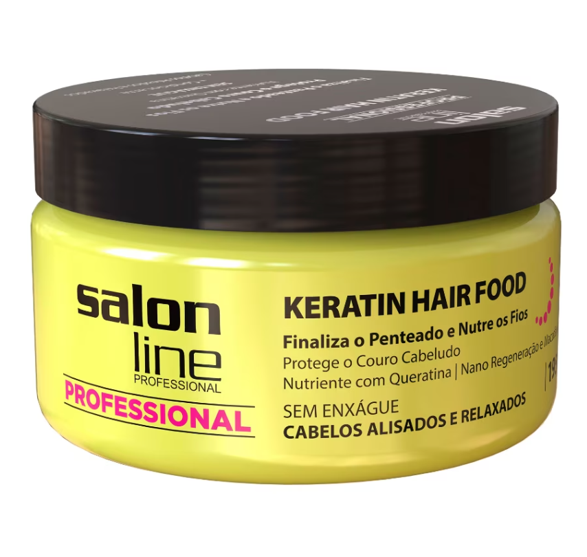 Pomada Keratin Hair Food Nutrition - Salon Line - 195g