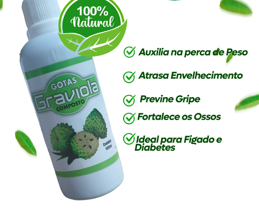 Graviola Composta Gotas - 100 ml