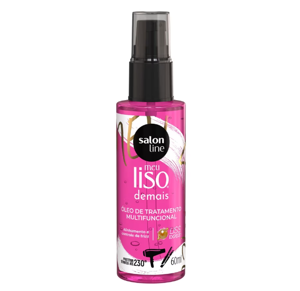 Óleo de Tratamento Multifuncional Meu Liso Demais 60ml