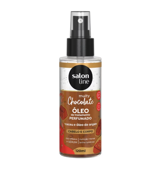 Óleo Perfumado Cabelo e Corpo Multy Chocolate 120ml