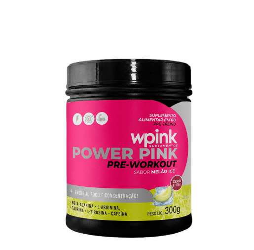 Super Power Pink Melão Ice - Pre-Workout - 300g - WP
