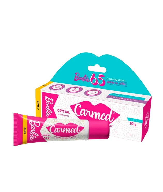 Carmed Hidrante Labial Gloss – Barbie Crystal Efeito Gloss