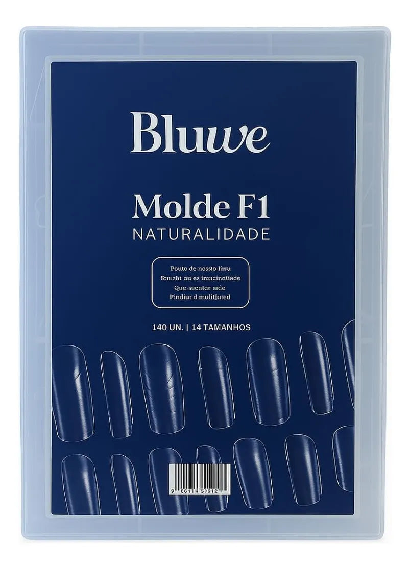 F1 Natural Gel Nail Mould 140 units