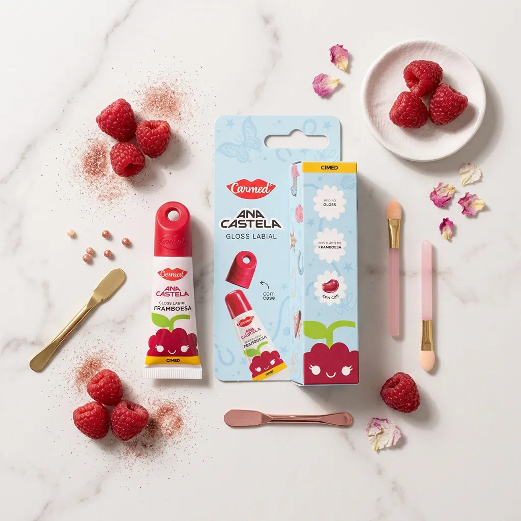 Carmed Ana Castela Framboesa Lip Moisturizer 5g