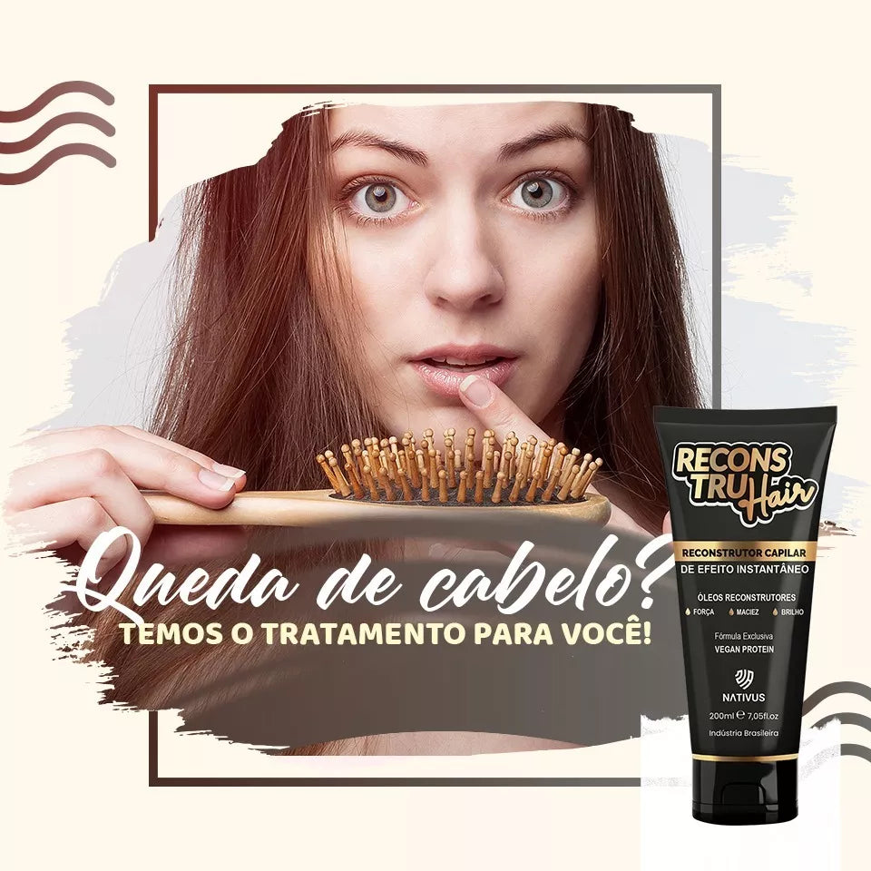 Reconstru Hair Recontrução Capilar Efeito Instantâneo 200ml