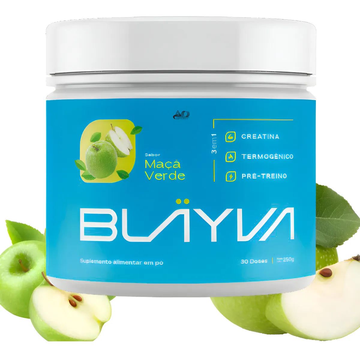 Blayva - Creatine - Thermogenic - Pre-Workout Powder 300g Unflavored