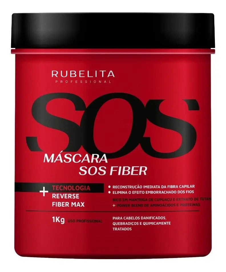 Sos Fiber Mask 1kg Rubelita Professional