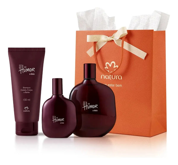 Natura Humor A Dois Masculino Gift Set - Complete 3 Items