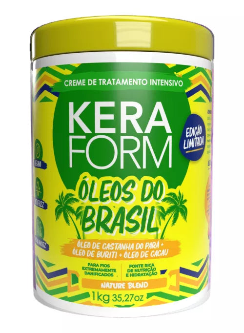 Creme De Tratamento Intensivo Keraform Oleos Do Brasil