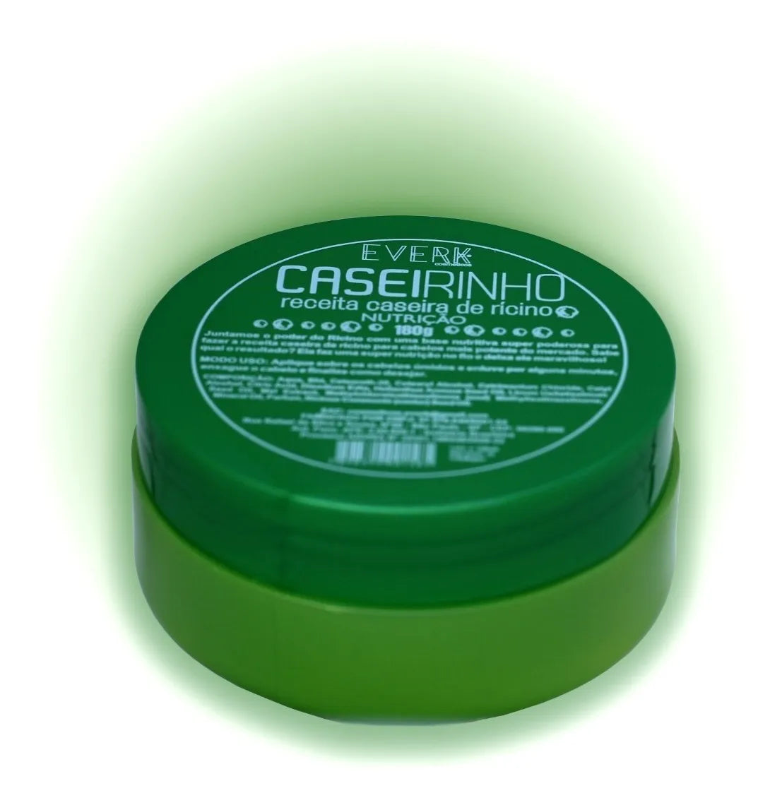 Caseirinho De Rícino 180g Everk Cosméticos