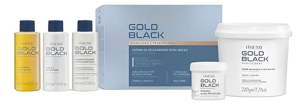 Amend Gold Black Guanidine Relaxing System Kit