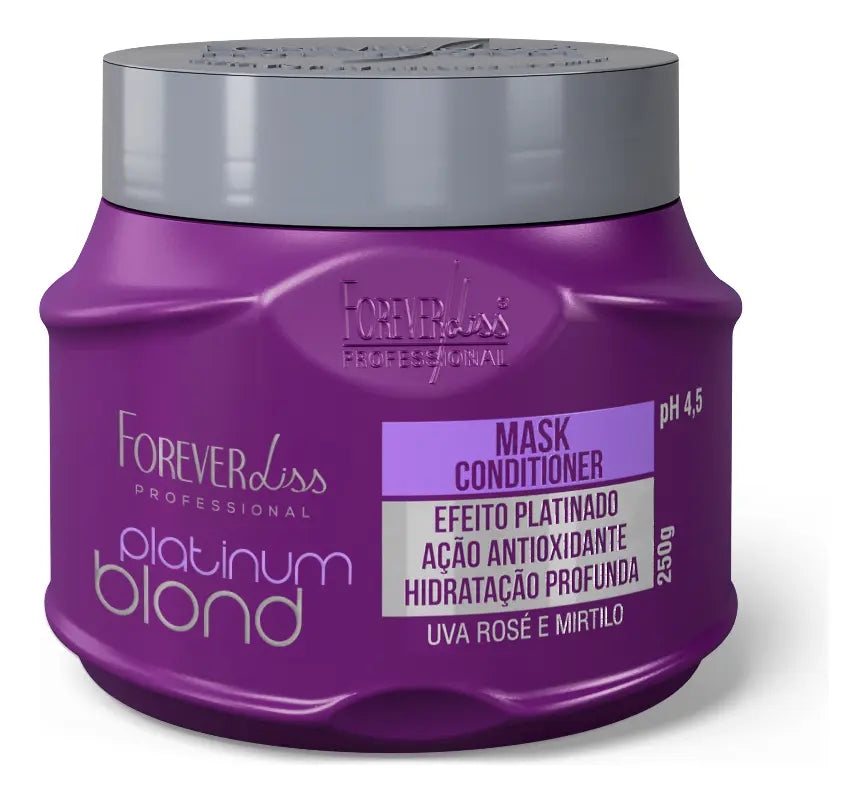 Platinum Blond Toning Mask Forever Liss 250g