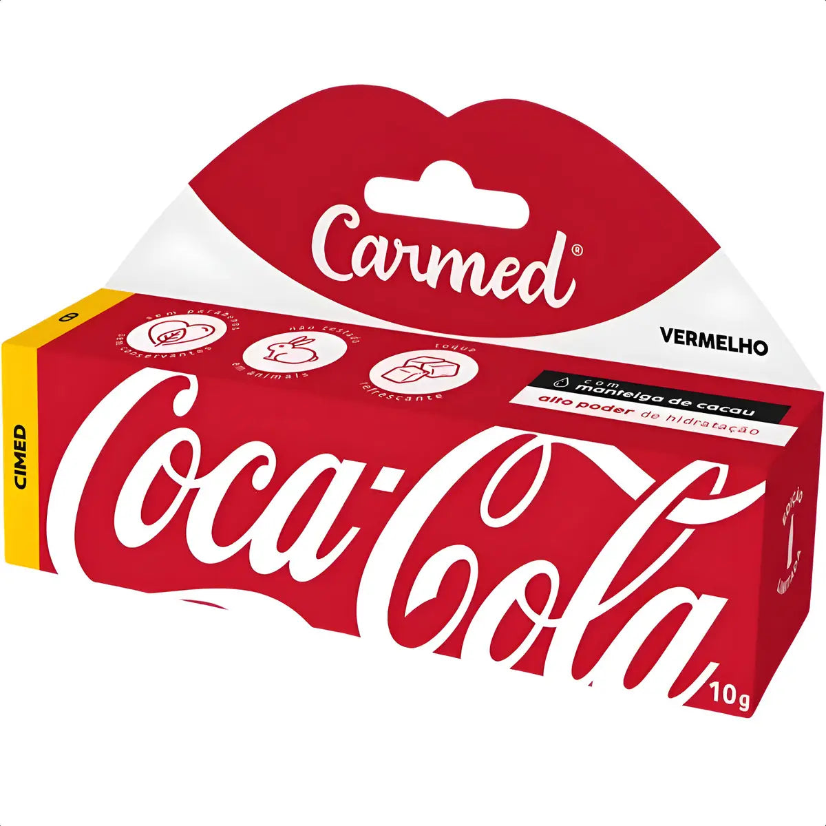 Carmed Coca Cola Red Lip Moisturizer 10g