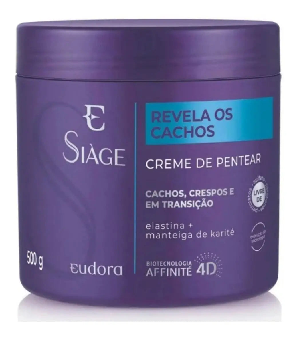 Eudora Siáge Revela Cachos Styling Cream 500g