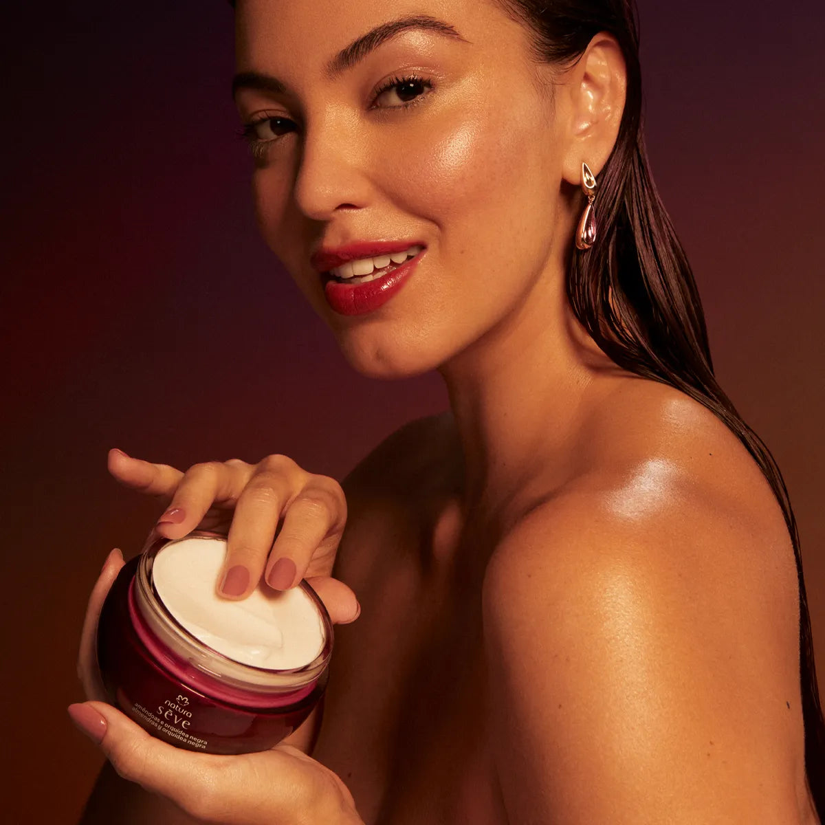 Sève Almond and Black Orchid Body Cream - 200g - Sève