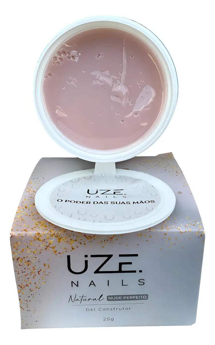 Perfect Nude Builder Gel 25g Uze Nails for Sculpted Nails