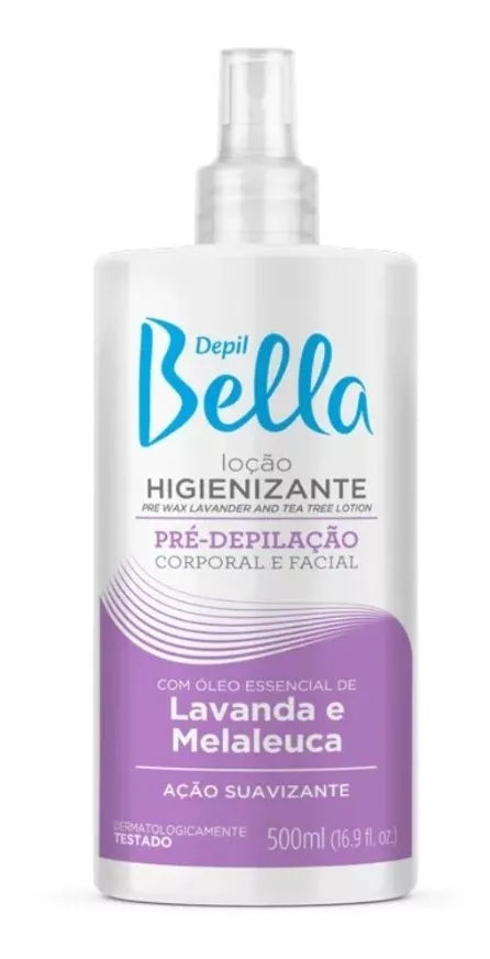 Loção Higienizante Lavanda e Melaleuca Depil Bella - 500ml