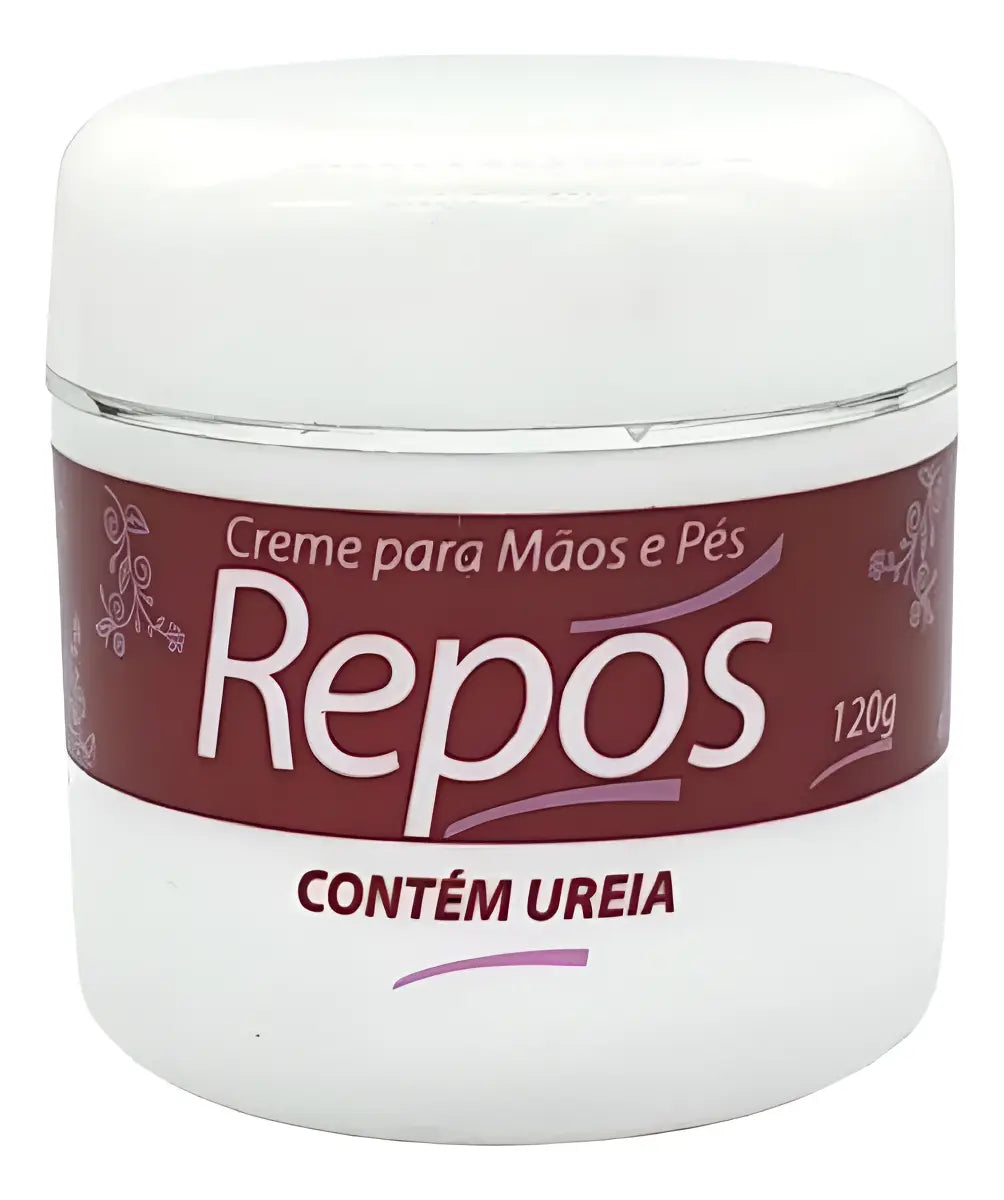 Repos Moisturizing Hand and Foot Cream for Cracked Feet - Urea 120g