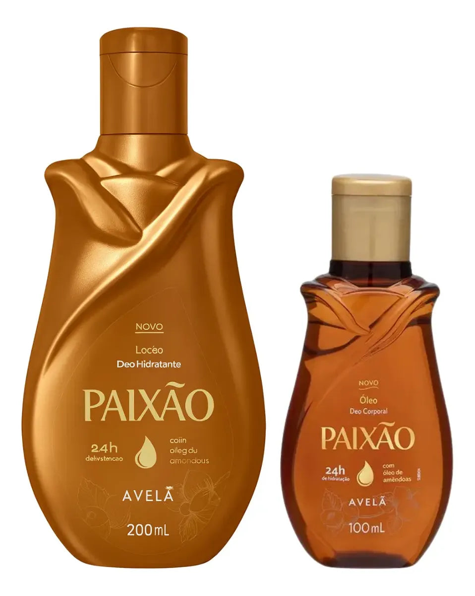 Moisturizing Kit 200ml + Hazelnut Body Oil 100ml