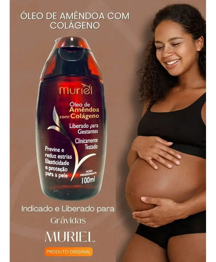 Muriel Almond Oil with Collagen 100ml Gentle - for pregnant women