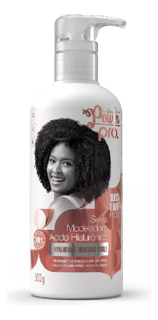 Soul Power Pro. Seiva Modeladora Ácido Hialurônico 500g
