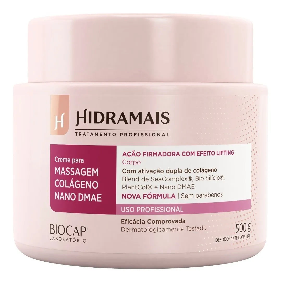 Hydramais Firming Body Cream with Massage and Collagen 500mL