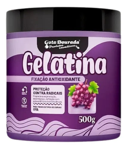 Grape Hair Gelatin Golden Drop Fixation 500g