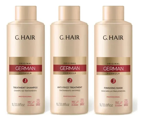 Kit Progressiva Alemã 3x1 Ghair - 1 Litro