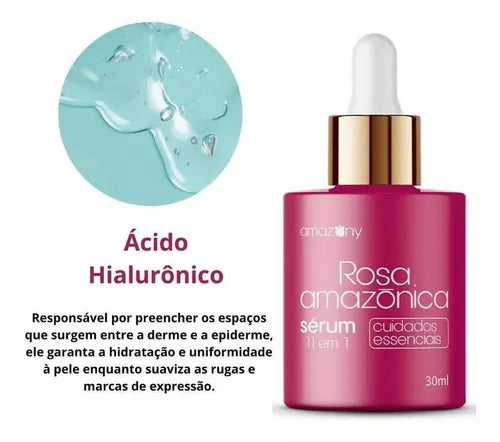 Sérum Rosa Amazônica Rosa Mosqueta 100% Original
