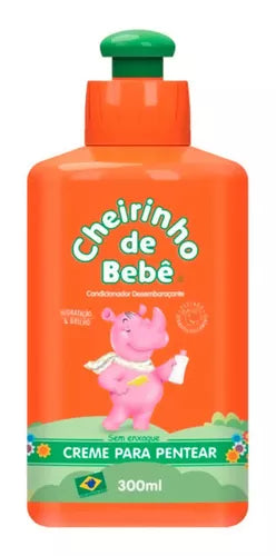 Creme Para Pentear Cheirinho De Bebê 300ml