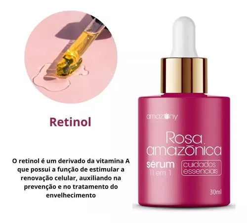 Sérum Rosa Amazônica Rosa Mosqueta 100% Original