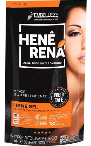 Rená Henê Preto Café - 180g