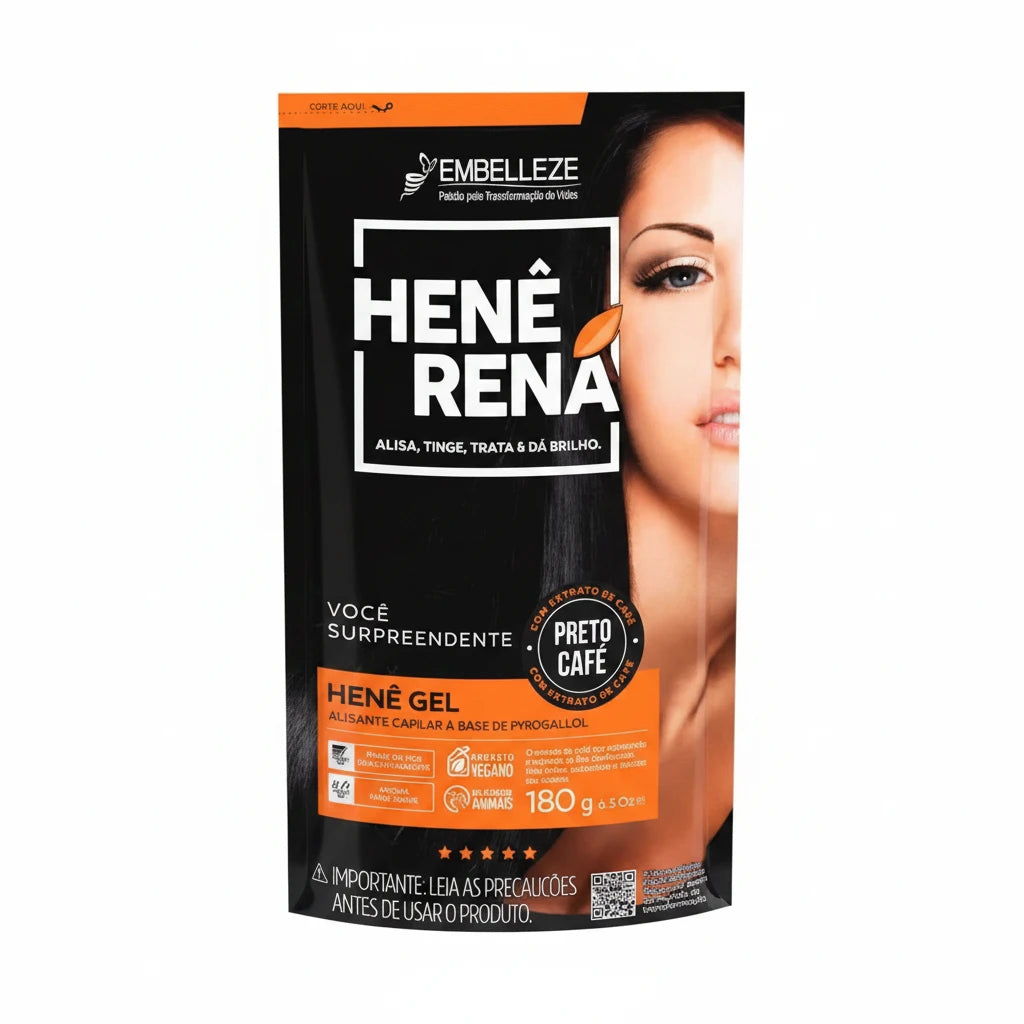 Rená Henê Preto Café - 180g