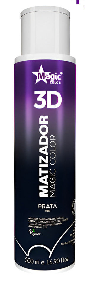 Matizador Magic Color 3D Efeito Prata 500ml