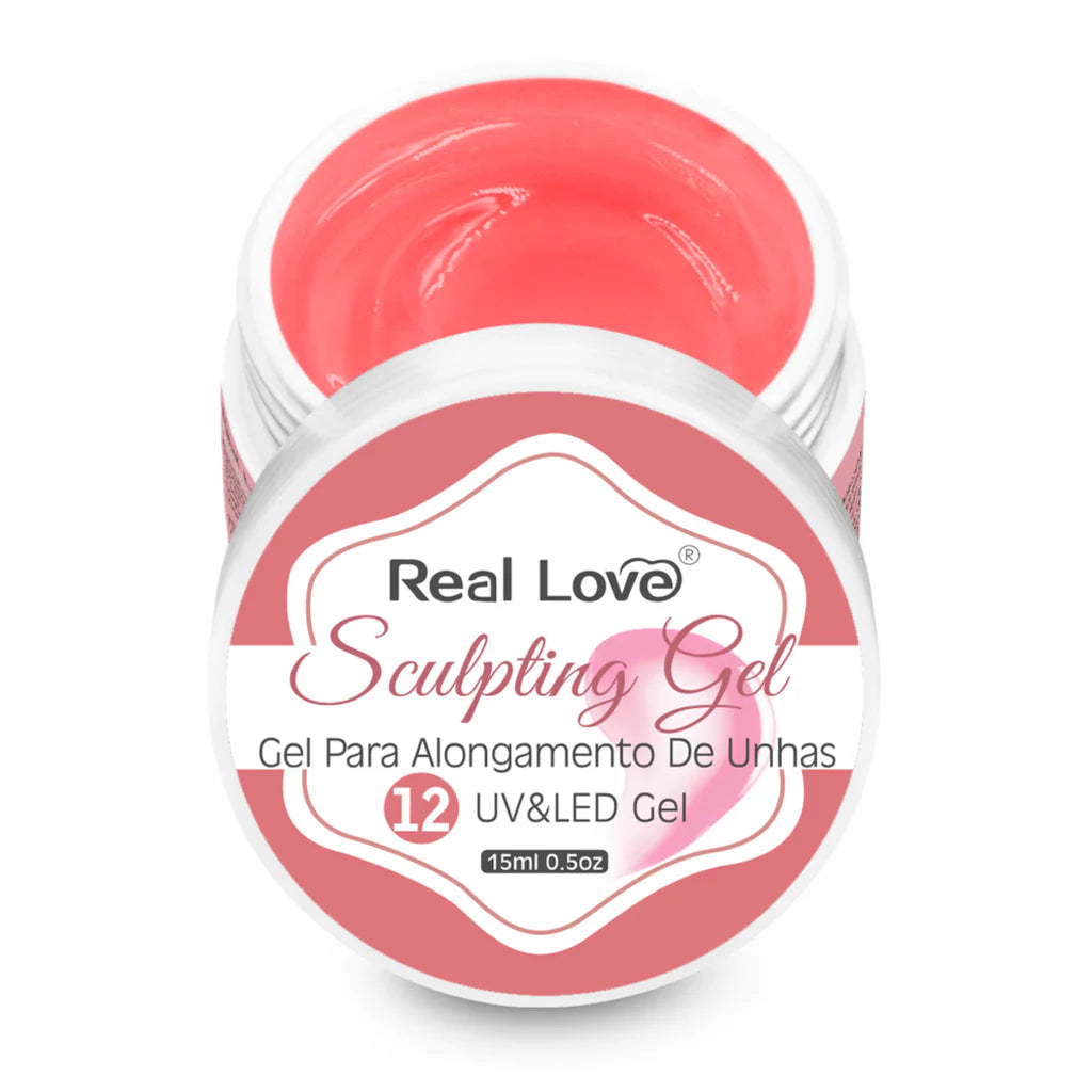 Gel de Alongamento para Unhas - 15ml - Real Love