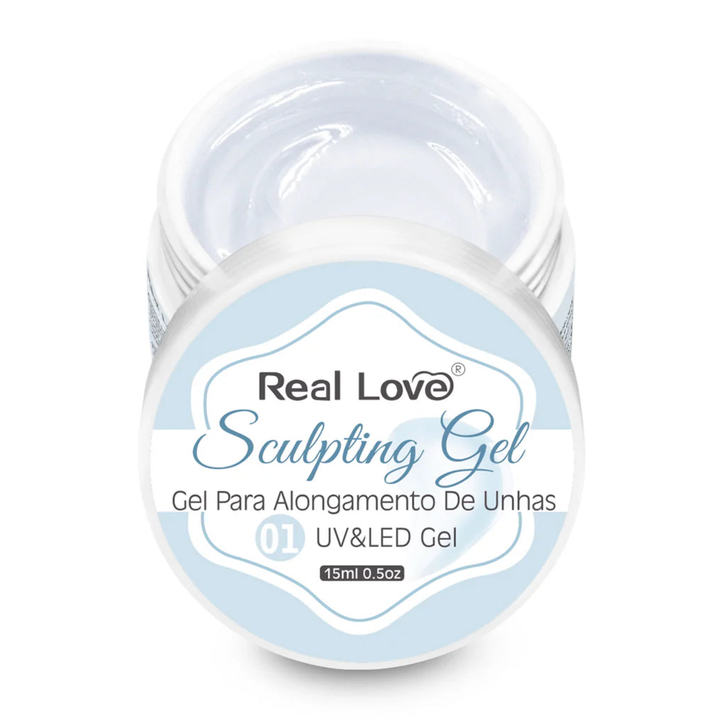 Gel de Alongamento para Unhas - 15ml - Real Love