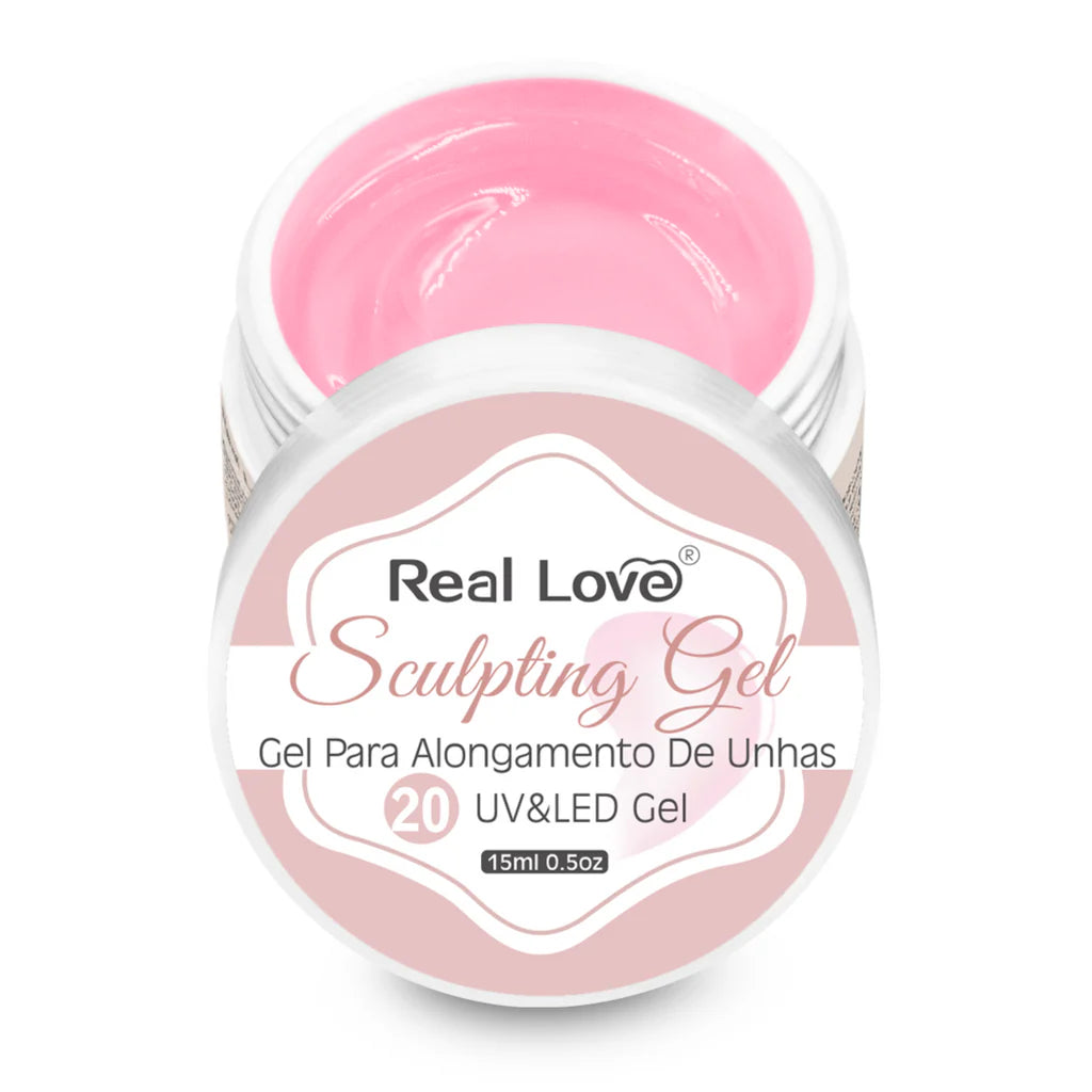 Gel de Alongamento para Unhas - 15ml - Real Love