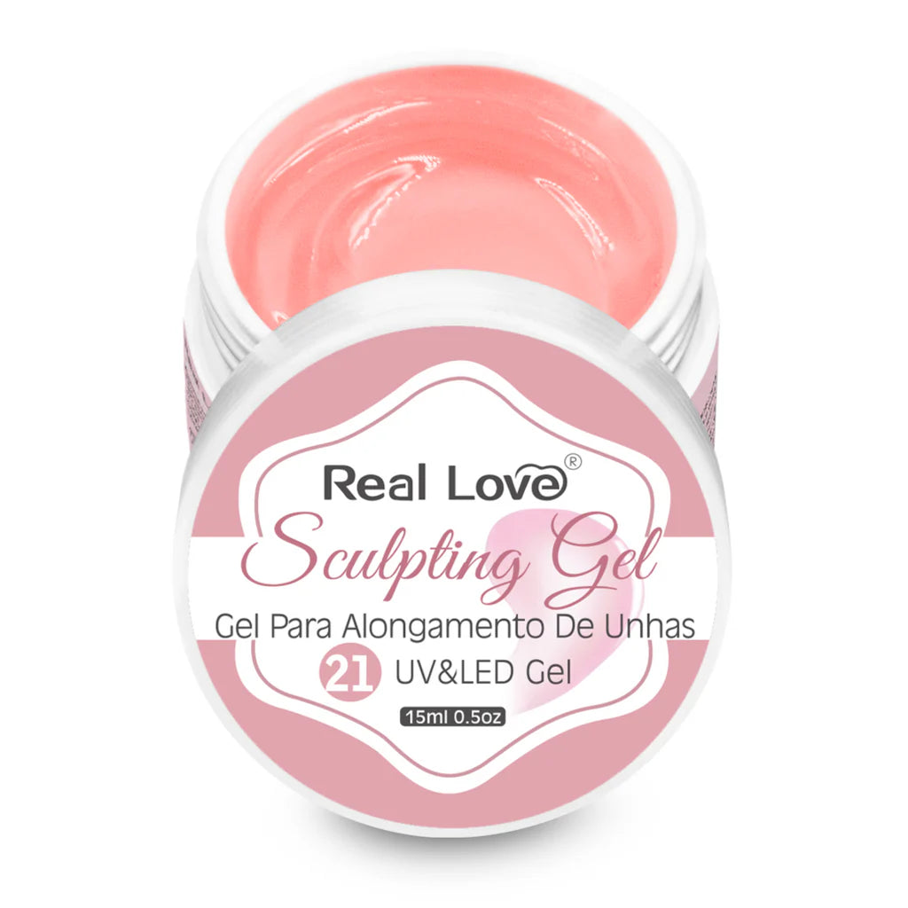 Gel de Alongamento para Unhas - 15ml - Real Love