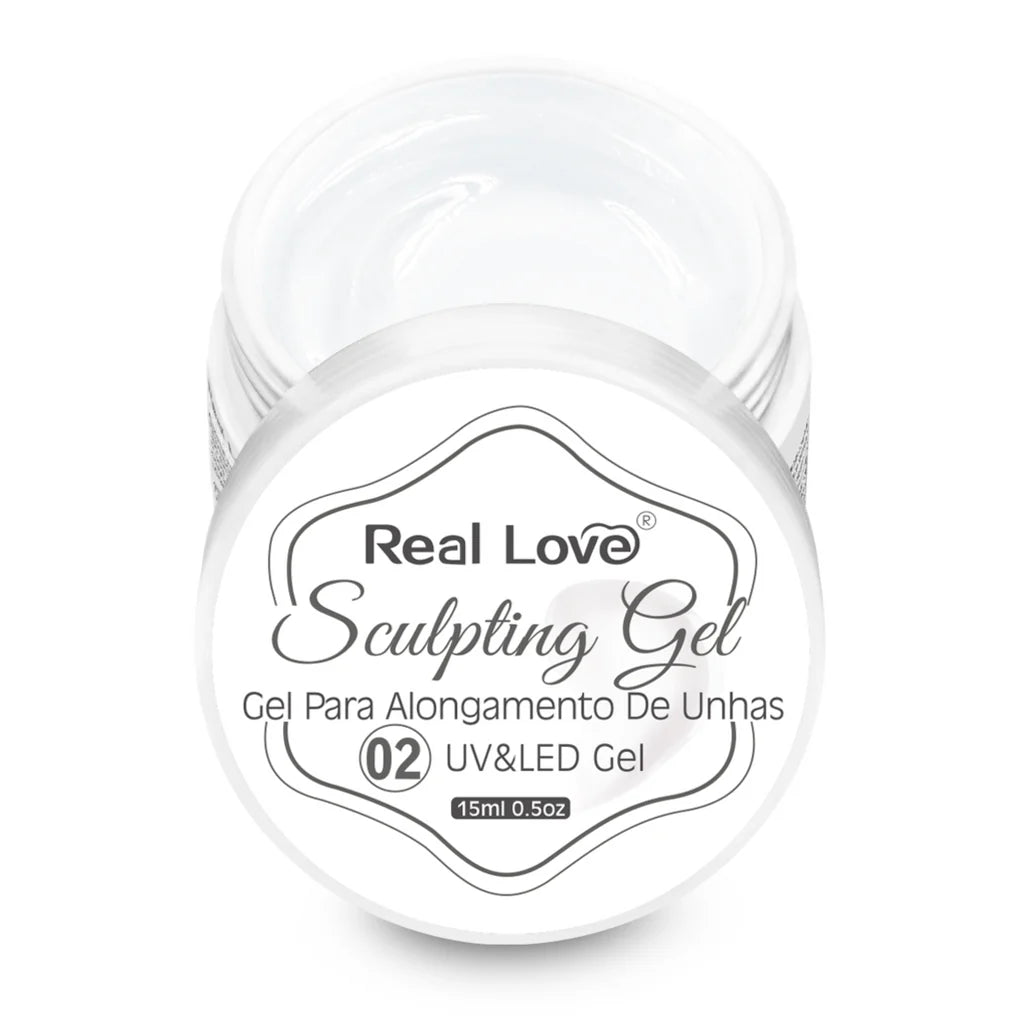 Gel de Alongamento para Unhas - 15ml - Real Love