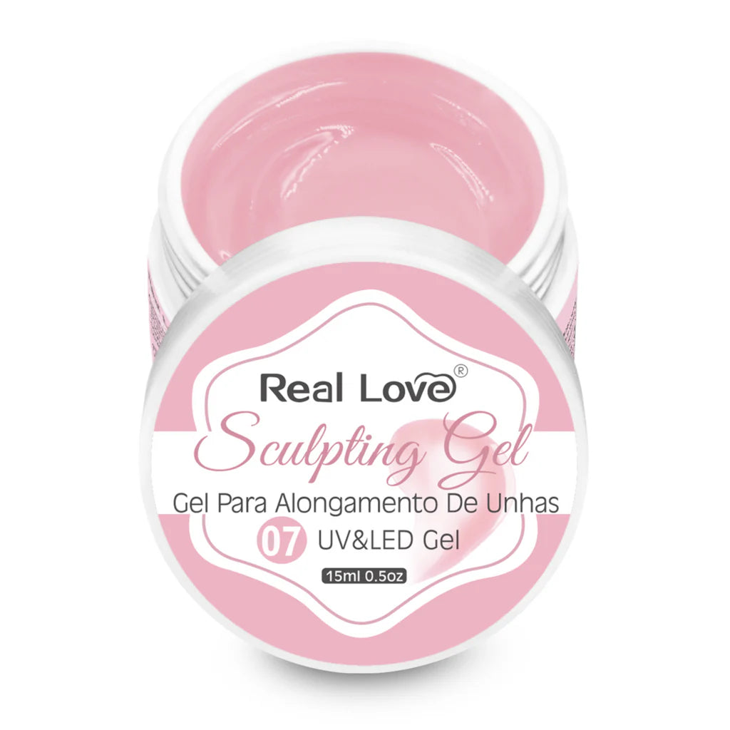 Gel de Alongamento para Unhas - 15ml - Real Love