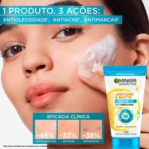 3 in 1 Daily Facial Cleanser 120g