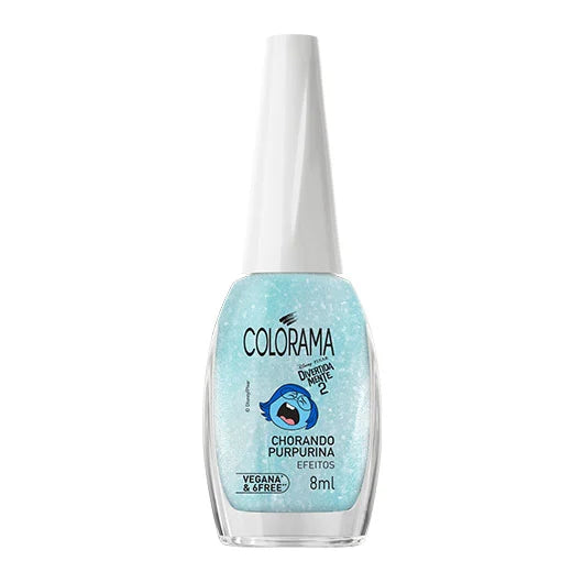 Esmalte Colorama Divertidamente 2 Chorando Purpurina